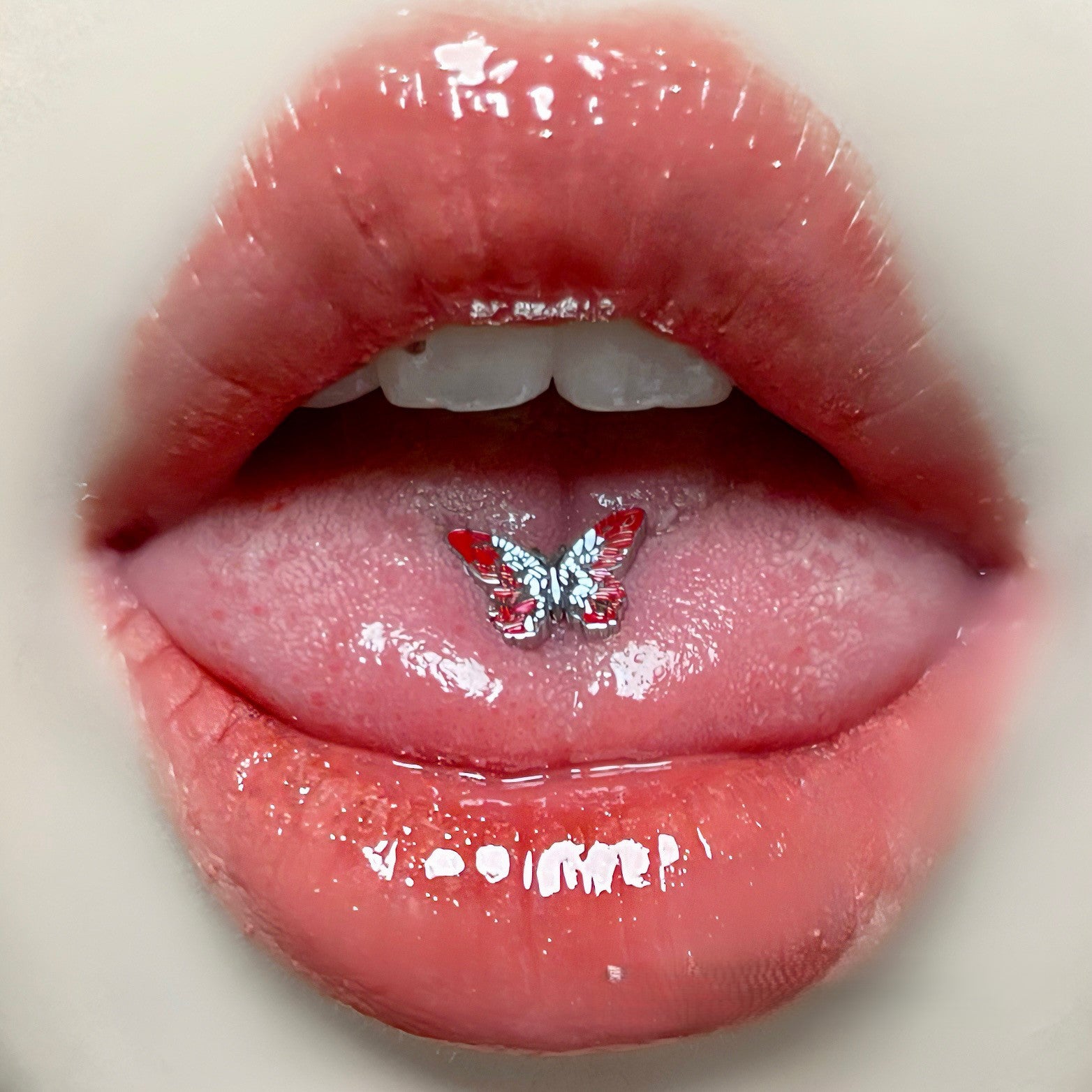 Enchanted Butterfly Tongue Barbell